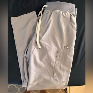 Figs Vapor Blue Space Dye Pants Size M